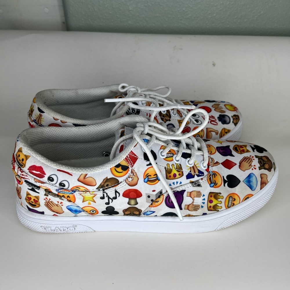 vlado mens shoes lace up sneakers size 7 multi color beautiful shoes